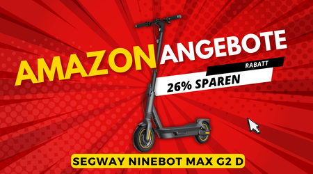 Segway-Ninebot MAX G2 D E-Scooter – Jetzt 235€ sparen und 26% günstiger!