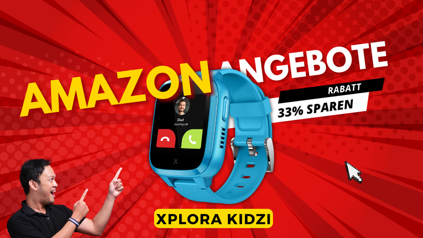 XPLORA Kidzi Smartwatch für Kinder – Spare jetzt 40€!