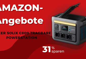 Anker SOLIX C800 Tragbare Powerstation – ...
