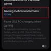Screenshot von Game Booster mit Galaxy S25