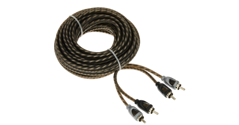 Rockford Fosgate Twisted Pair Car HiFi Cinch Kabel
