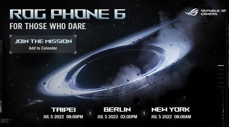 ASUS ROG Phone 6 startet am 5. Juli