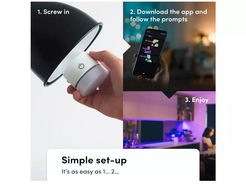 LIFX A19 WLAN Beleuchtungssystem eigenständig