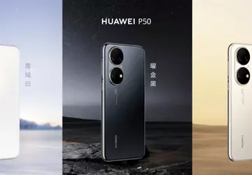 Das Huawei P50 mit Snapdragon 888 ...