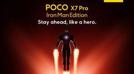 POCO bereitet die Einführung einer speziellen Version des POCO X7 Pro für Fans von Marvel-Superhelden vor - POCO X7 Pro Iron Man Edition