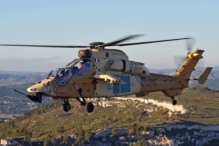 Frankreich rüstet Eurocopter Tiger-Kampfhubschrauberflotte auf Mk.2+ Standard auf