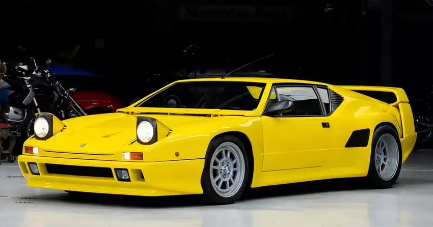 Der legendäre De Tomaso Pantera 90 Si wird versteigert: nur 38 Maschinen dieser Art