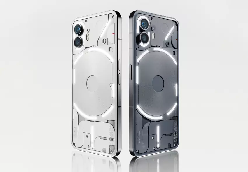 Dual-Kamera, zwei Farben und Hintergrundbeleuchtung Glyph: Nichts hat ein Pressebild des Telefons (2) enthüllt