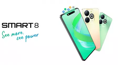 Infinix Smart 8 - UNISOC T606, 90Hz LCD-Display, Android 13 und 13MP Kamera zum Preis von $100
