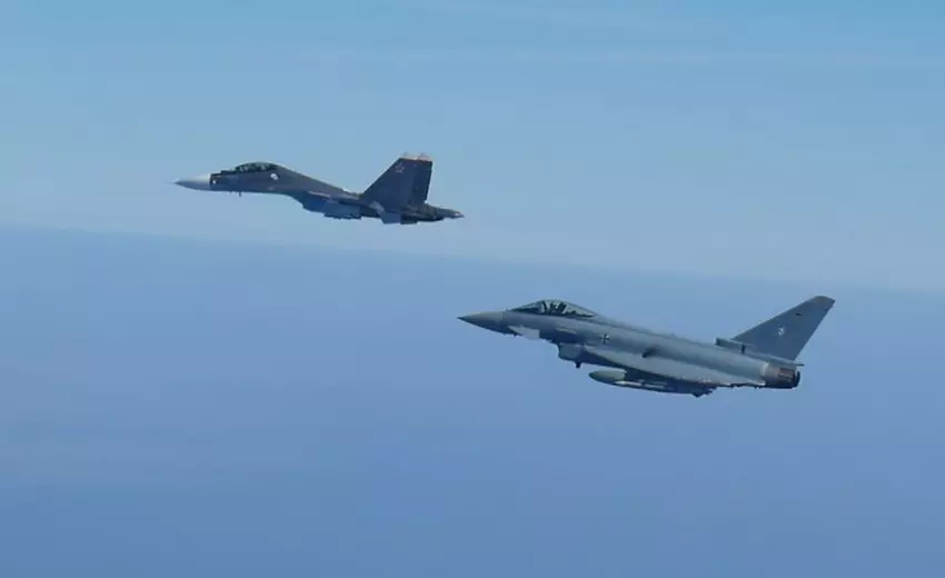 In nur zwei Tagen wurden sechs russische Flugzeuge ohne Transponder über der Ostsee gesichtet 