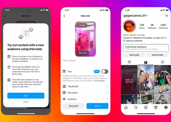 Instagram führt "Testreels" ein, die von ...