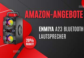 TENMIYA Bluetooth-Lautsprecher A23 – Jetzt 10€ ...