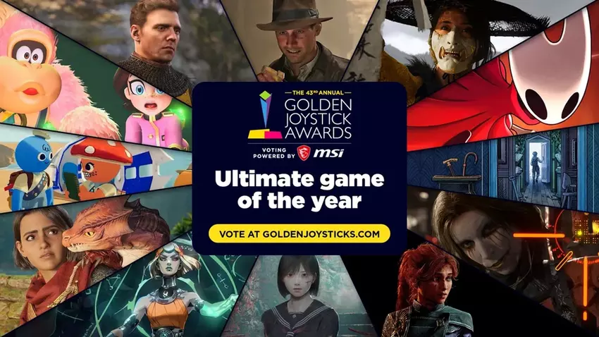 Die Auswahl wird schwierig sein: Die Liste der Anwärter auf den Titel "Spiel des Jahres" laut den Golden Joystick Awards 2025 wurde veröffentlicht