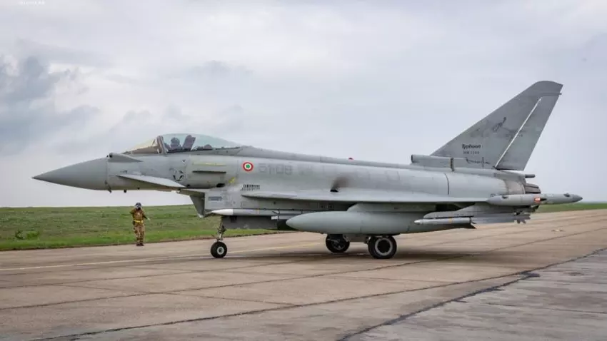 Italien baut erstmals Meteor-Raketen in Typhoon-Kampfjets ein