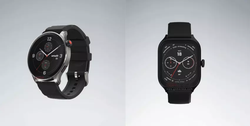 So werden die neuen Amazfit GTR 4 und Amazfit GTS 4 aussehen