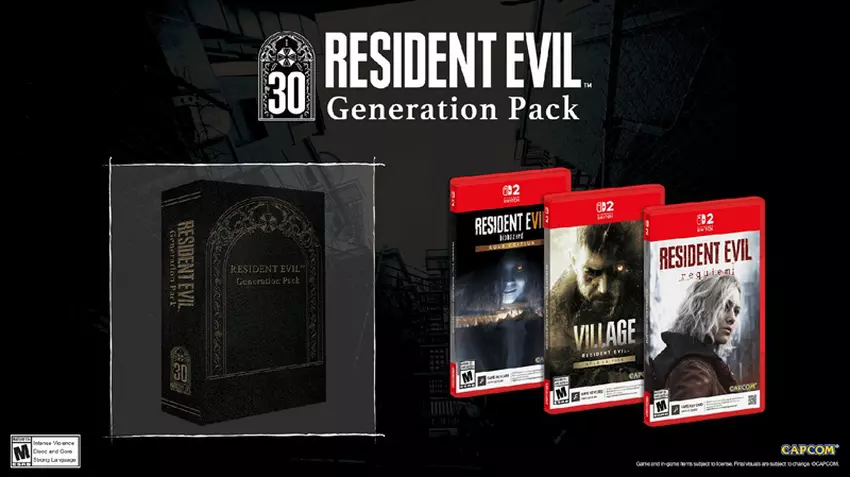 Generation Pack Bild für Switch 2 Resident Evil Requiem
