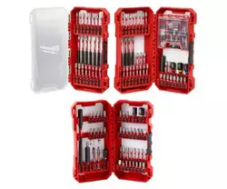 Milwaukee SHOCKWAVE 100-teiliges Impact Duty Schraubendreher-Bit-Set
