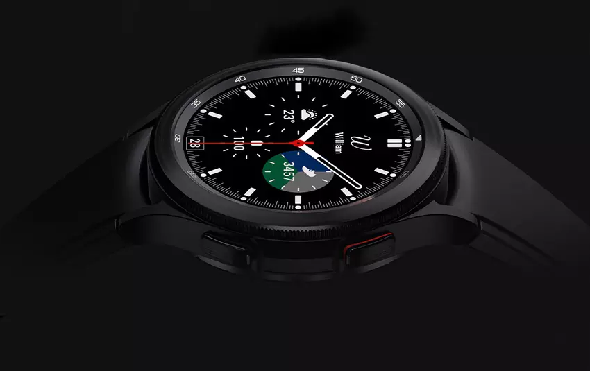 Samsung Galaxy Watch 4 Classic mit EKG-Sensor, IP68-Schutz, Wear OS und 46mm-Gehäuse im Angebot bei Amazon für $144 off