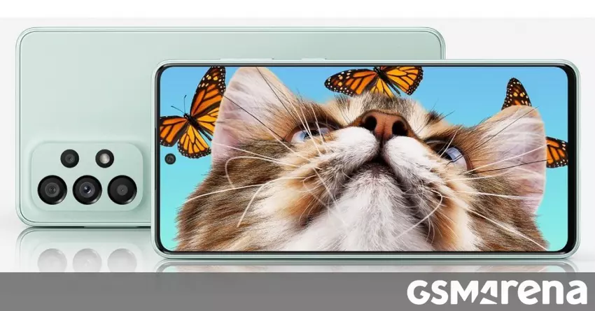 Das Samsung Galaxy A73 wird in Indien offiziell ausgezeichnet