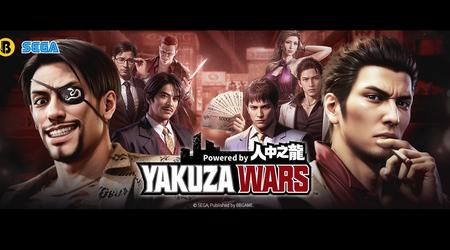 Rätsel um Yakuza Wars gelöst: Werbebanner mit Charakteren aus der Like a Dragon-Reihe für mobile Strategien online gefunden