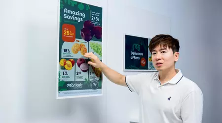 Samsung Color E-Paper: Ein Display, das aussieht wie Papier und ohne Steckdose funktioniert