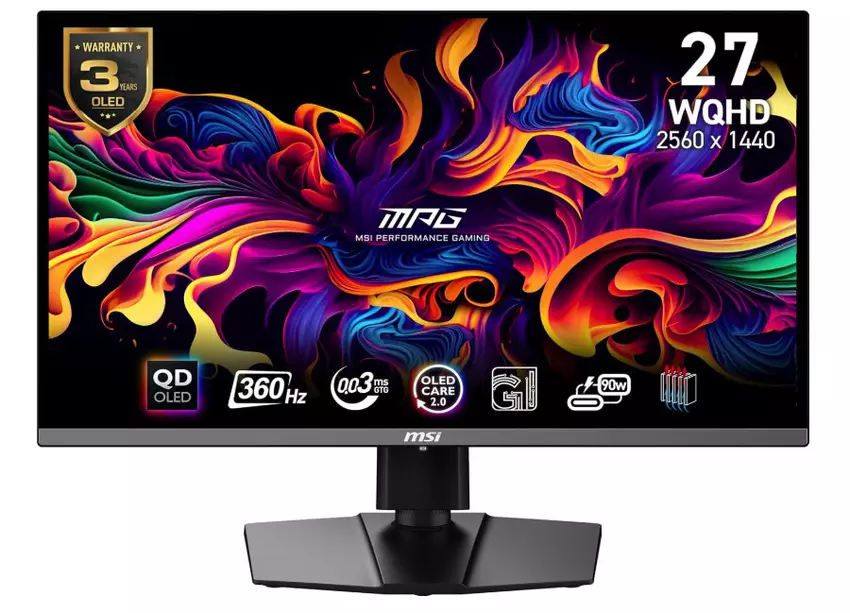 MSI MPG 271QRX OLED-Monitor Spieleleistung