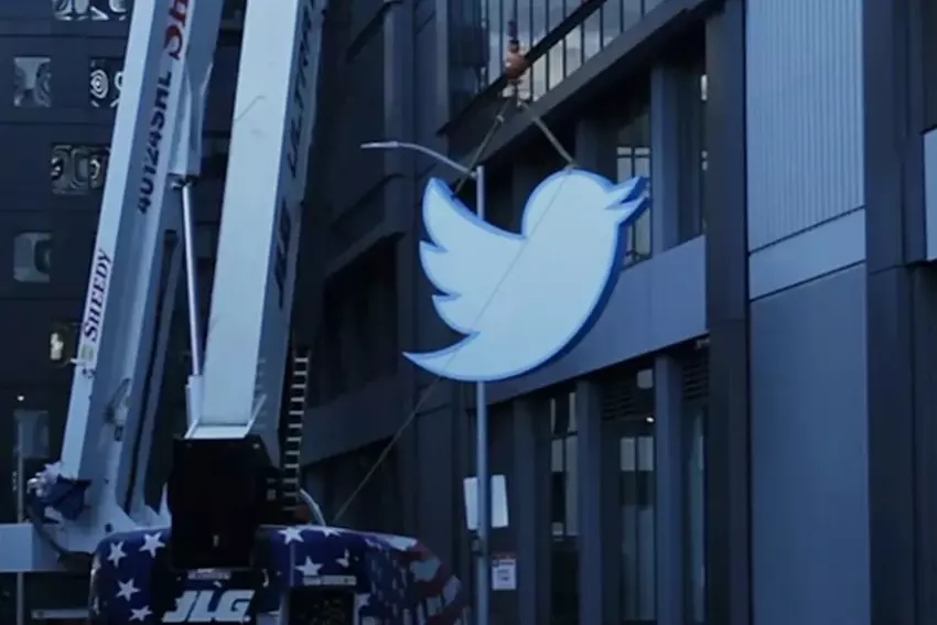 Twitter-Logo aus dem Hauptquartier in San Francisco wird versteigert: Startpreis $21.664