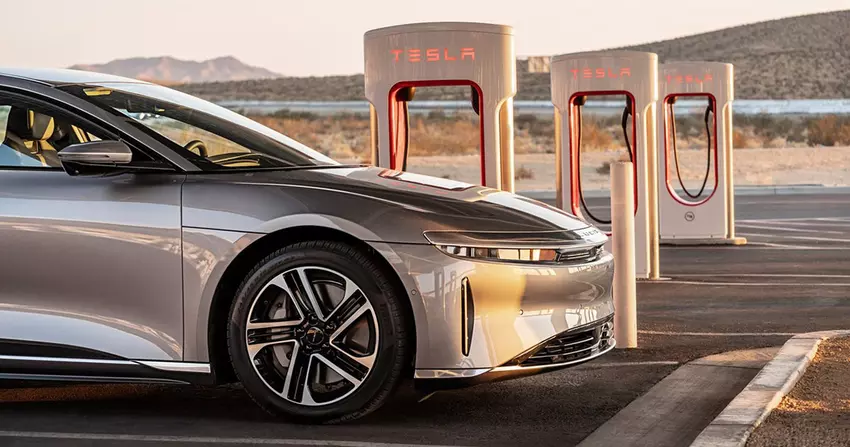 Lucid-Elektroautos haben ab dem 31. Juli Zugang zum Tesla-Supercharger-Netzwerk