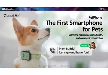 Ein Smartphone, das die Sprache der ...