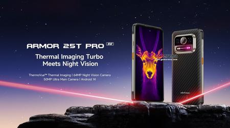 Ulefone stellt Armor 25T Pro mit Wärmebildkamera und 6500 mAh Akku für 275 € vor