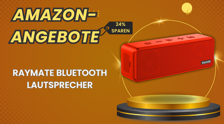 Raymate Bluetooth Lautsprecher R5 – Jetzt 8€ günstiger!