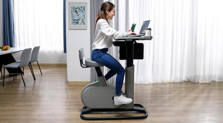 Acer stellt eKinekt BD 3 Bike Desk vor. Es wandelt die Energie aus der Tretkraft des Fahrers um, um den Laptop aufzuladen
