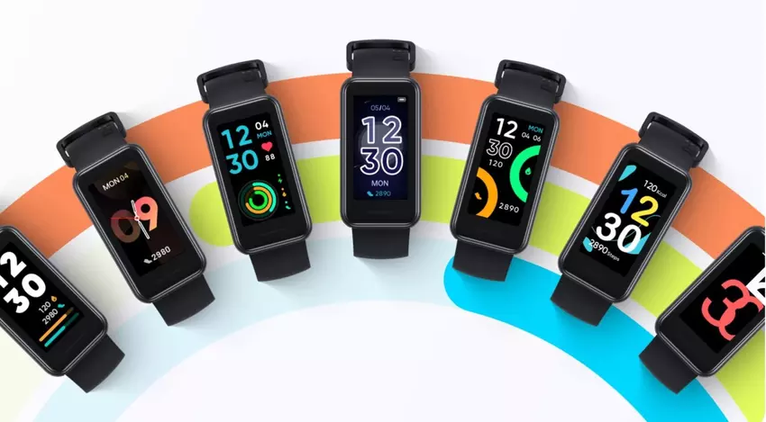 Realme Band 2: smartes Armband mit neuem Design, SpO2-Sensor und bis zu 12 Tagen Akkulaufzeit für $40