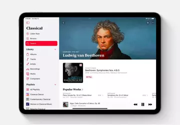 Die Apple Music Classical App ist ...