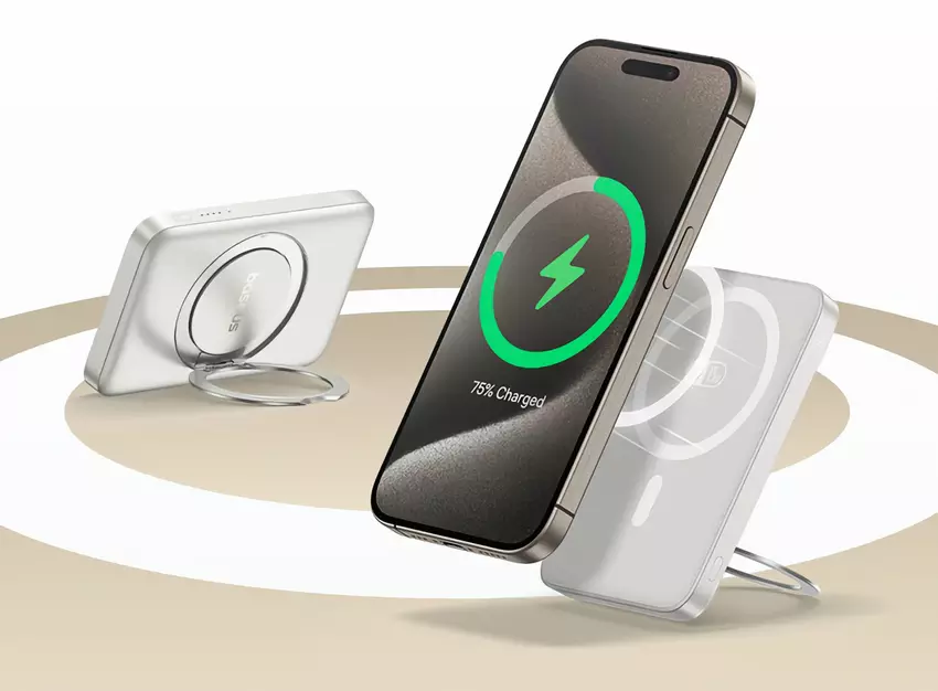 Baseus kündigt Magnetic Rotating Stand Power Bank mit 5000mAh Kapazität und 20W Leistung an 