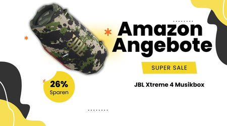 JBL Xtreme 4 Bluetooth Lautsprecher – Satte 92€ Ersparnis!