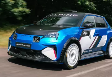 Neuer Alpine A290 Rallye bereit, Schlamm ...