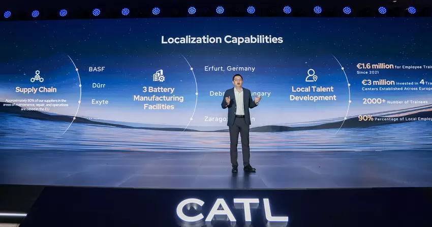 CATL hat die neue Shenxing Pro-Batterie mit ultraschnellem Laden in Europa vorgestellt