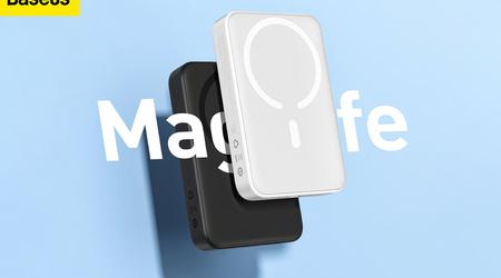 -20%: Magnetic Power Bank Baseus Battery Pack für iPhone 12, iPhone 13 und iPhone 14 im Verkauf auf Amazon für $39