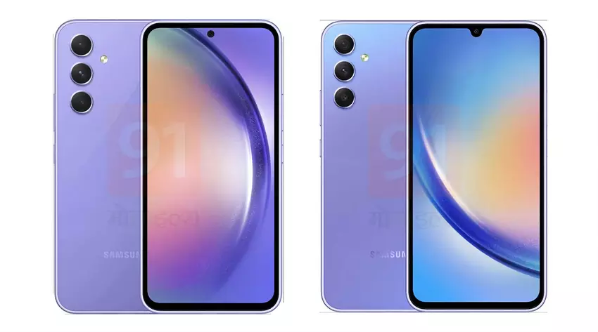 Spezifikationen und Qualitätsbilder des Galaxy A34 und Galaxy A54 sind online aufgetaucht