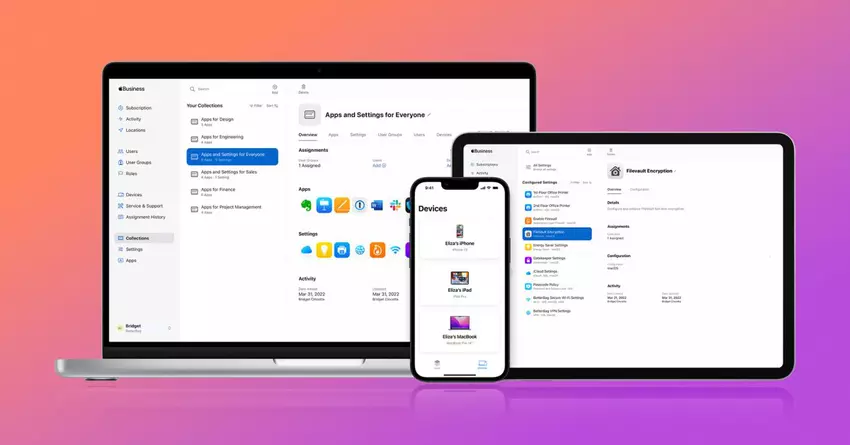 Apple erläutert, wie Google Workspace in Apple Business Manager integriert wird