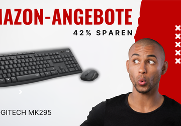 Logitech MK295 – Kabelloses Tastatur-Maus-Set mit ...