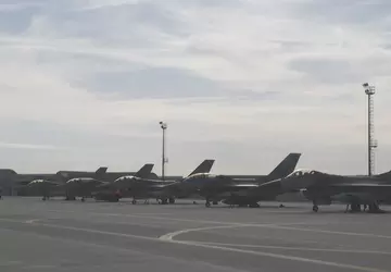 Niederländische F-16AM/BM-Kampfflugzeuge der vierten Generation sind ...