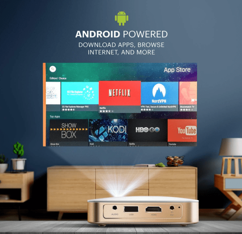 KODAK Luma 350 Smart-Projektor Bester KODAK Beamer