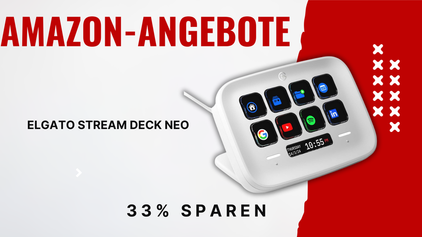 Elgato Stream Deck Neo – Professionelles Produktivitäts-Tool 33€ reduziert!