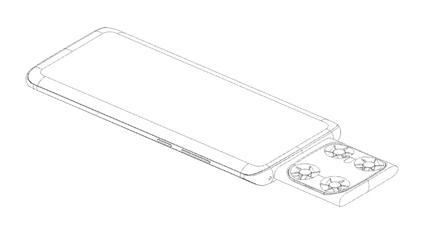 Vivo patentierte ein Smartphone mit fliegender Kamera: Sie ist auf einer Mini-Drohne montiert, die sich im Gehäuse des Telefons versteckt