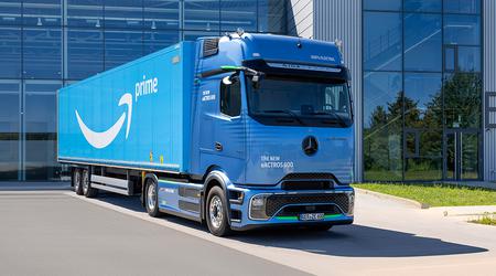 Amazon hat mehr als 200 Mercedes-Benz eActros 600 Elektro-Lkw bestellt