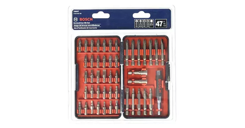 Bosch 47-teilig Schraubendreher-Bits Test
