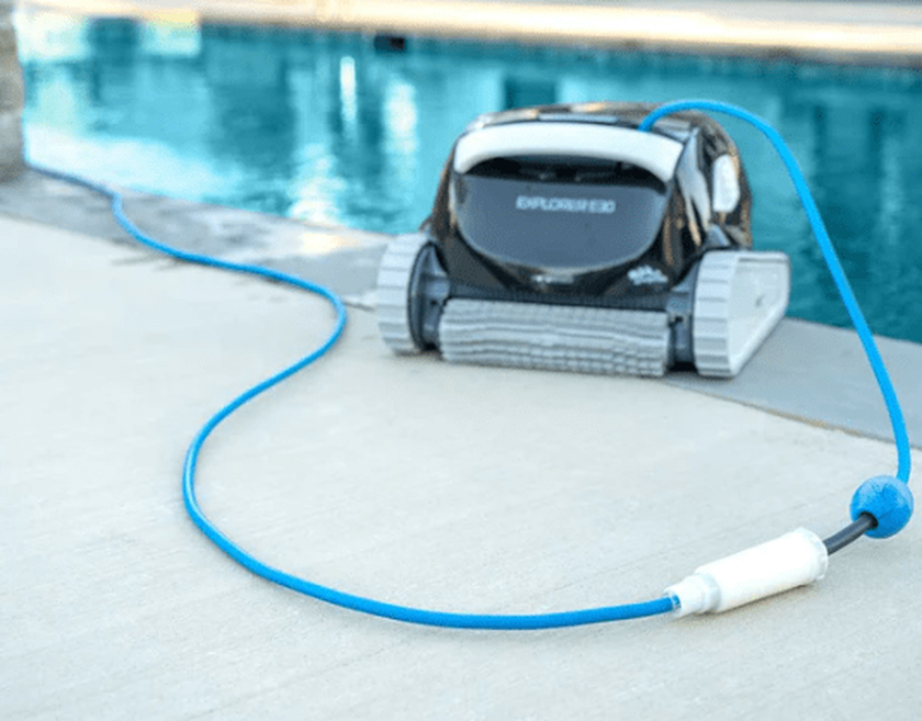 Dolphin Explorer E50 bester Poolsauger für Aufstellbecken