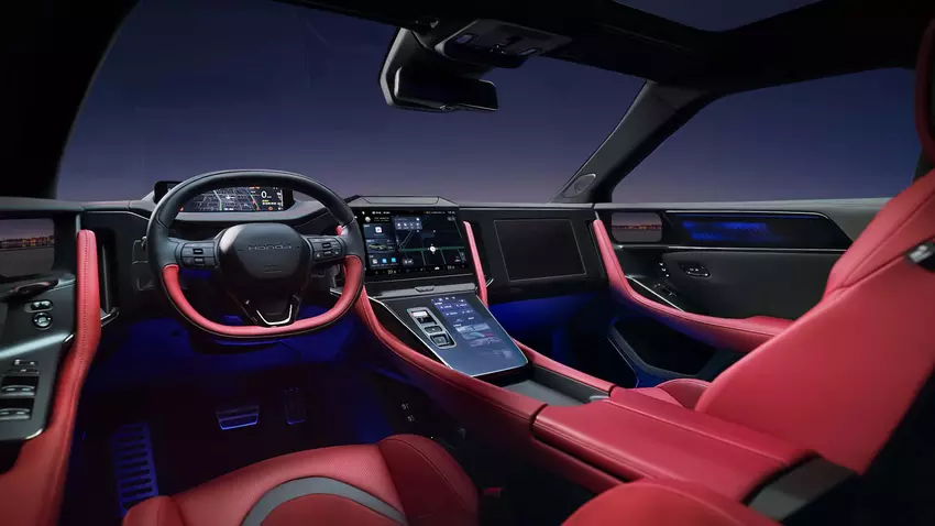 Innenraum des Honda GT. Illustration: Honda